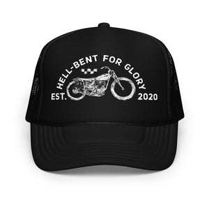 Hell-Bent for Glory Foam Trucker Cap (Black)