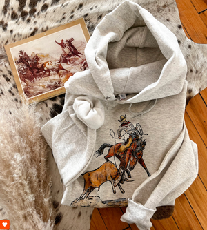 Rank Western Hoodies: Rowdy Roan / S