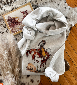 Rank Western Hoodies: Rowdy Roan / S