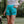 Dixie Fringe Shorts – Turquoise