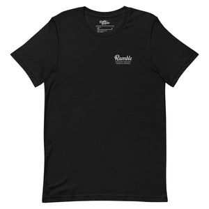 Basic Ramble Tee (Made in USA, Black)