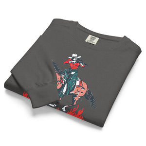 Coming in Hot Garment Dyed Sweatshirt (Pepper)