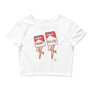 Cowboy Killers Crop Tee