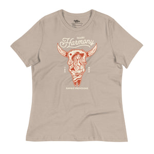 Desert Harmony Relaxed Women's Tee (Heather Stone)