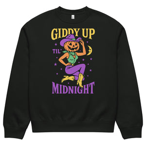 Giddy Up Til Midnight Oversized Heavyweight Sweatshirt