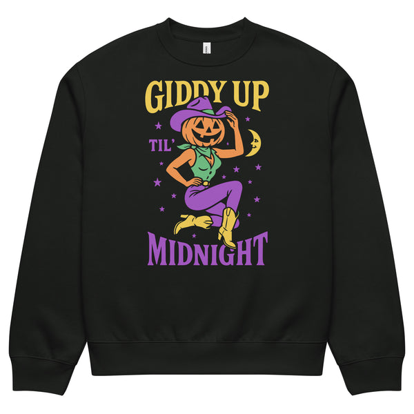 Giddy Up Til Midnight Oversized Heavyweight Sweatshirt