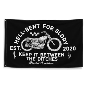 Hell-Bent for Glory Flag