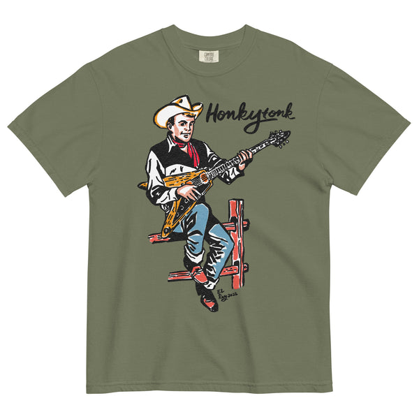 Honkytonk Heavyweight Tee (Moss)