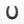 Black horseshoe on a white background