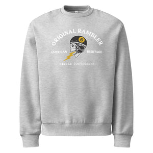 No Road is Too Long Oversized Heavyweight Sweatshirt (Gray)