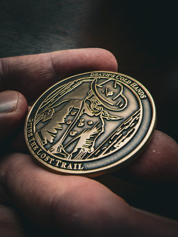 Death's Cold Hands Challenge Coin