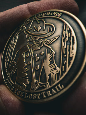 Death's Cold Hands Challenge Coin
