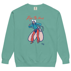 Rope My Heart Garment Dyed Sweatshirt