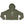 The Good Life Women's Cropped Hoodie (Military Green)