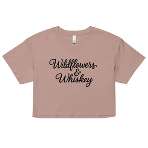 Wildflowers & Whiskey Cropped Top