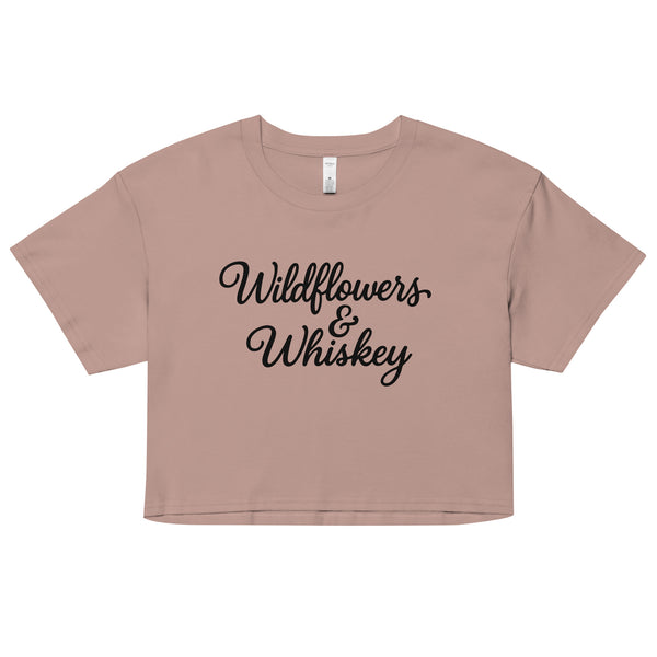Wildflowers & Whiskey Cropped Top
