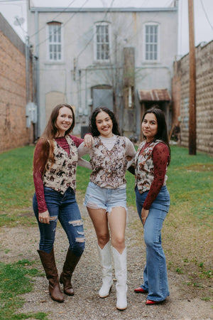Blame It on the Boots See-Through Mesh Top – Maroon