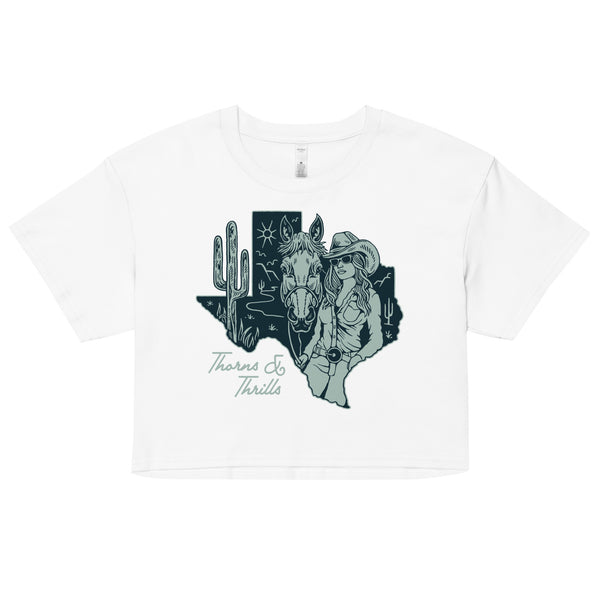 Thorns & Thrills Cropped Tee