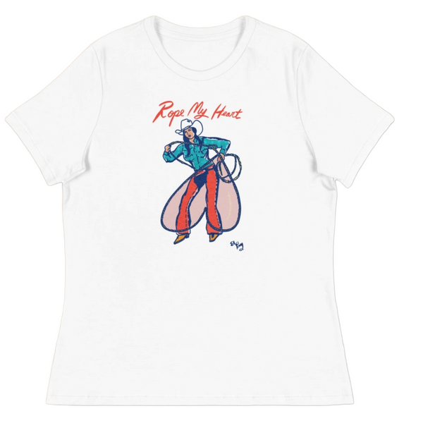 Rope My Heart Women's Relaxed Tee