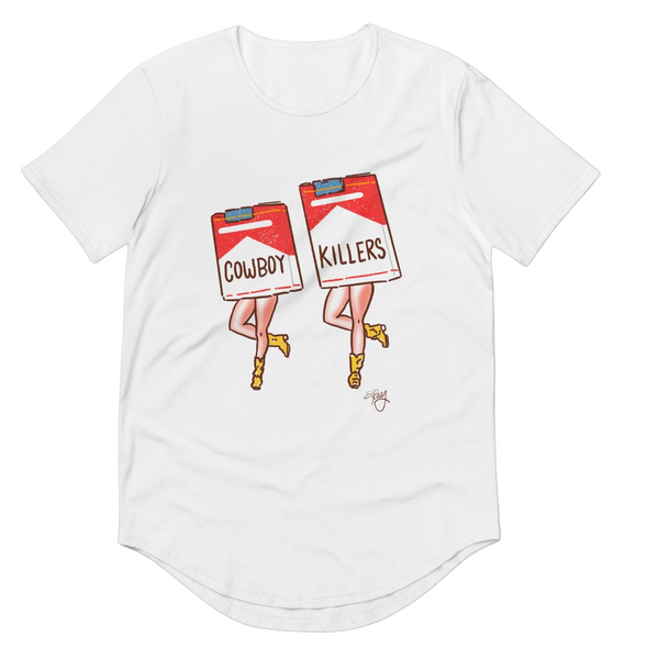 Cowboy Killers Curved Hem Tee