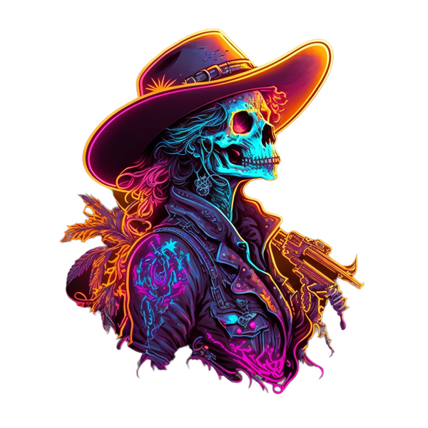 Radiant Rider Sticker - HOLOGRAPHIC