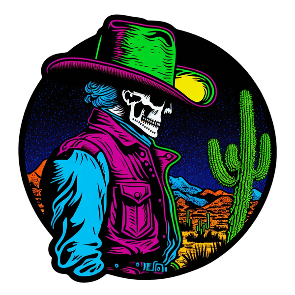 Technicolor Terror Sticker